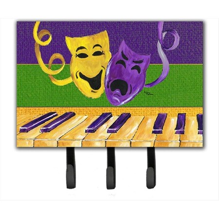 Carolines Treasures 6 x 9 In. Mardi Gras Leash or Key Holder 8383TH68